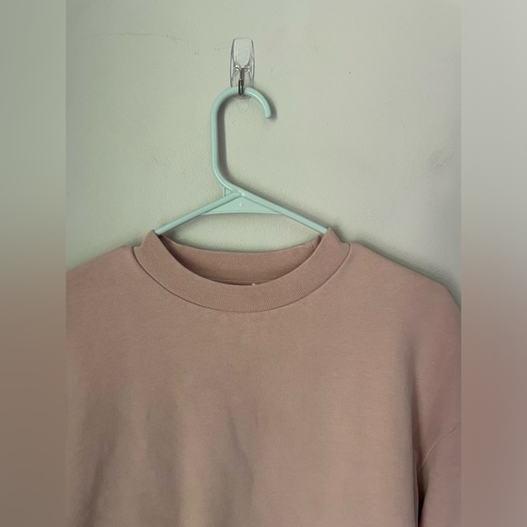 & Other Stories Pink Pullover Sweatshirt Size Small - Picture 6 of 9